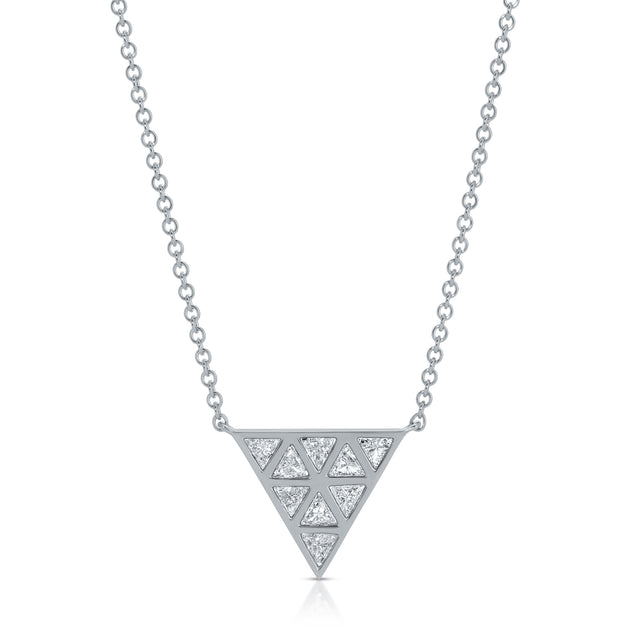 Anita Ko BEZELED TRILLION PENDANT