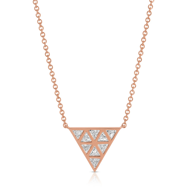 Anita Ko BEZELED TRILLION PENDANT