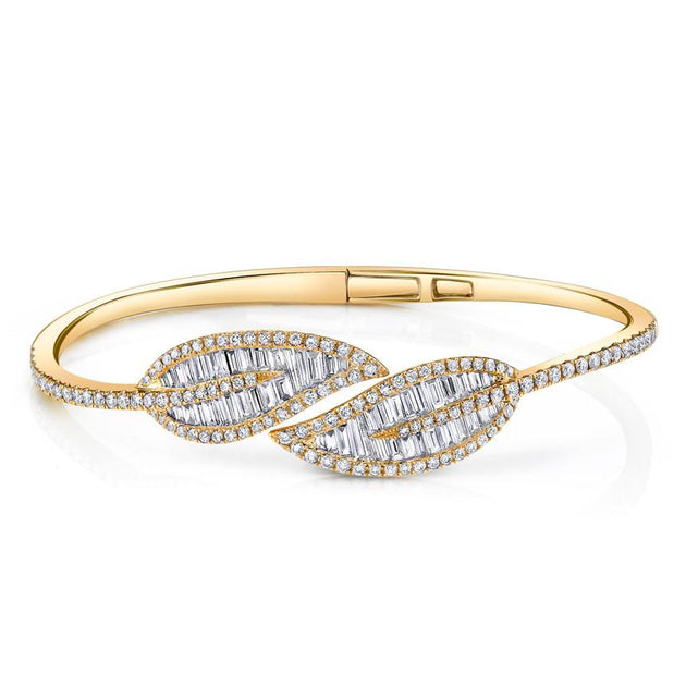 anita ko CLASSIC DIAMOND LEAF BRACELET