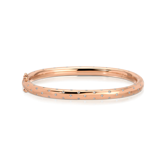 Anita Ko COSMO ORION DIAMOND OVAL BANGLE