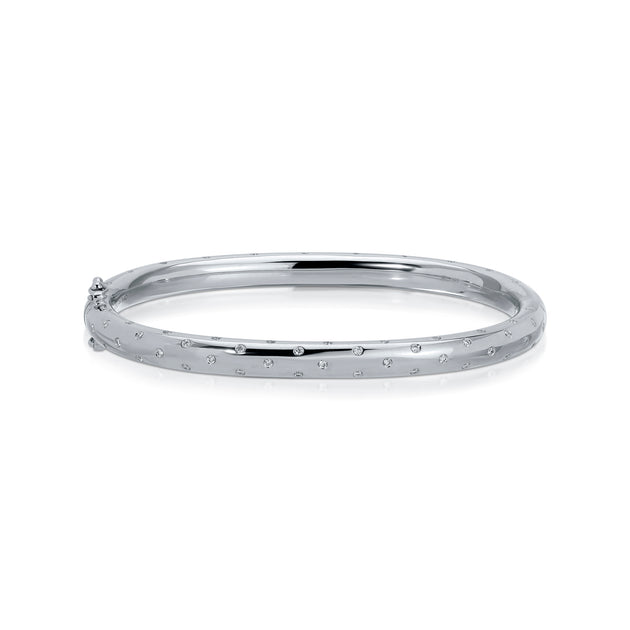 Anita Ko COSMO ORION DIAMOND OVAL BANGLE