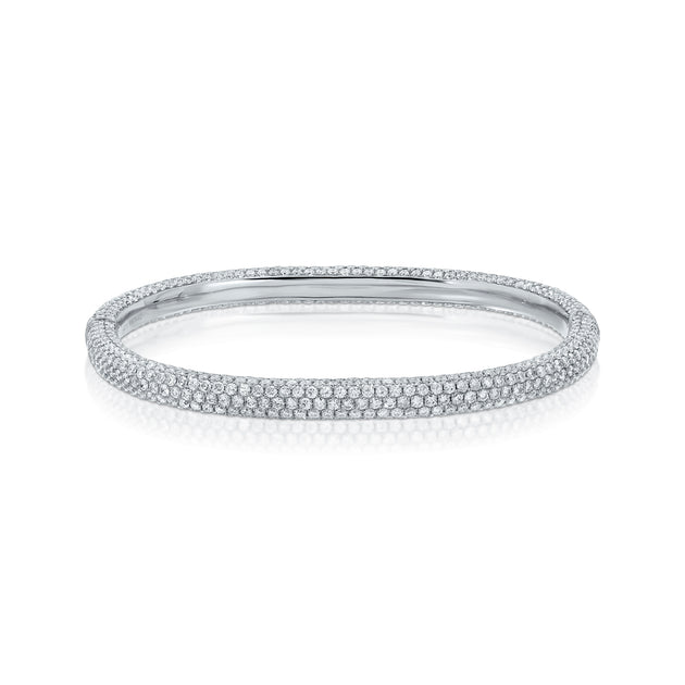 Anita Ko COSMO PAVE OVAL BANGLE