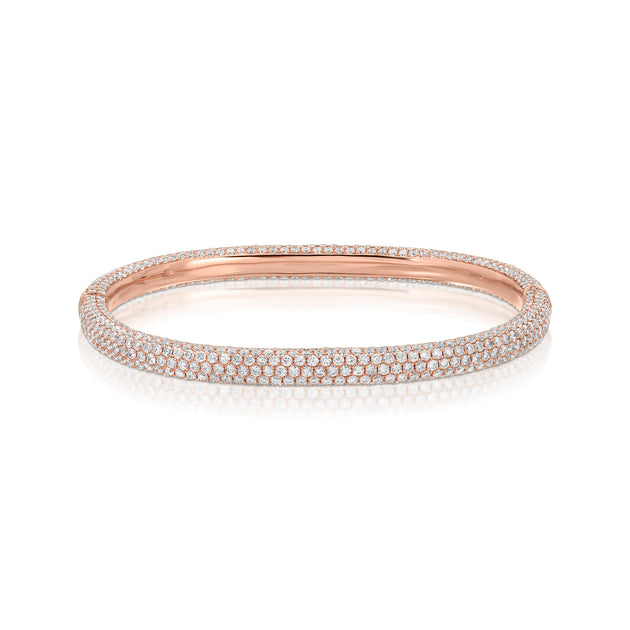 Anita Ko COSMO PAVE OVAL BANGLE
