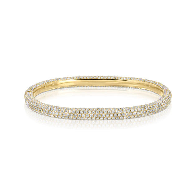 anita ko COSMO PAVE OVAL BANGLE