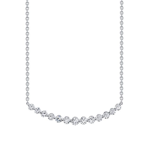Anita Ko CRESCENT DIAMOND NECKLACE