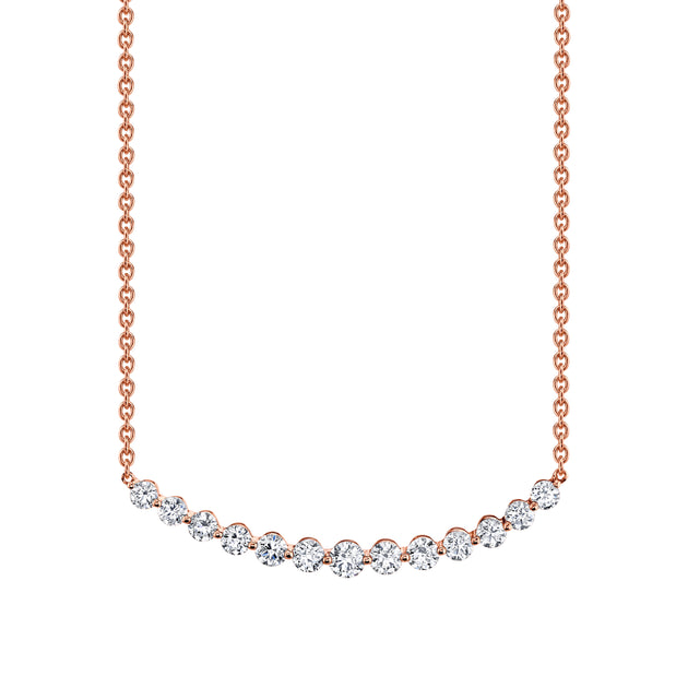 Anita Ko CRESCENT DIAMOND NECKLACE