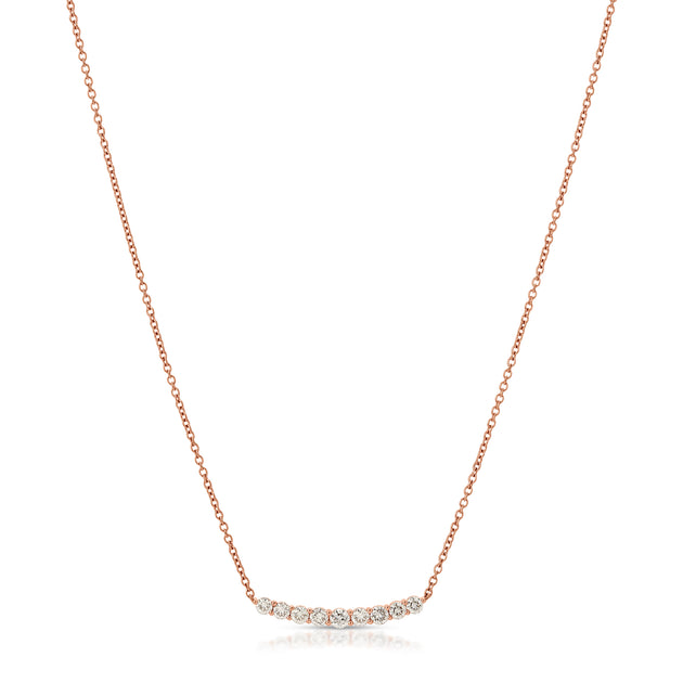 Anita Ko DELILAH CRESCENT DIAMOND NECKLACE