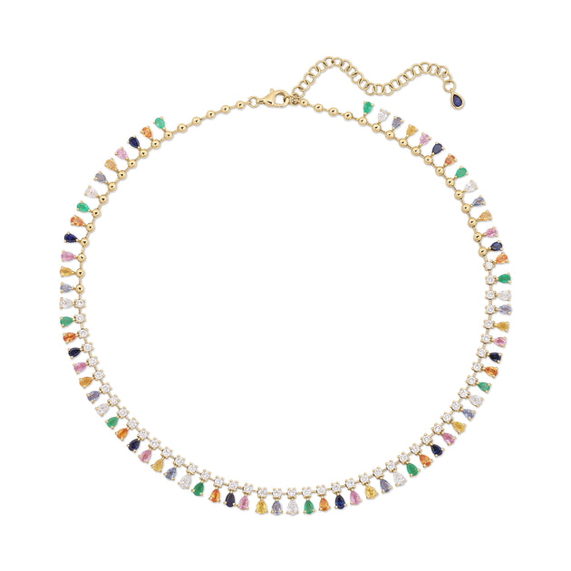 Anita Ko DIAMOND AND FINE GEMSTONE SHAKER CHOKER