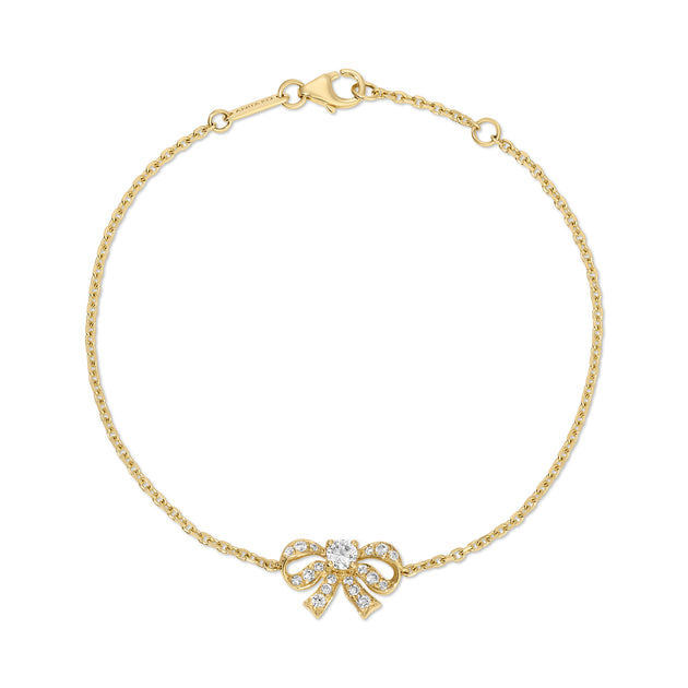anita ko DIAMOND BOW BRACELET