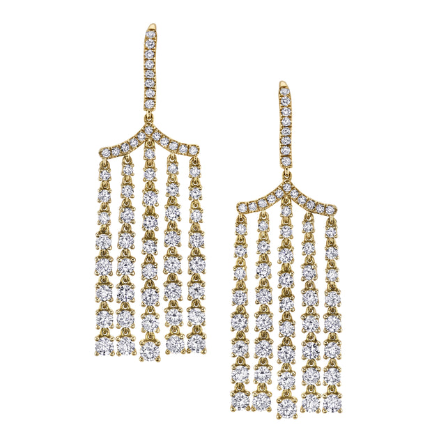 Anita Ko DIAMOND CHANDELIER EARRINGS