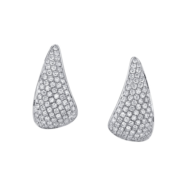 anita ko DIAMOND CLAW EARRINGS