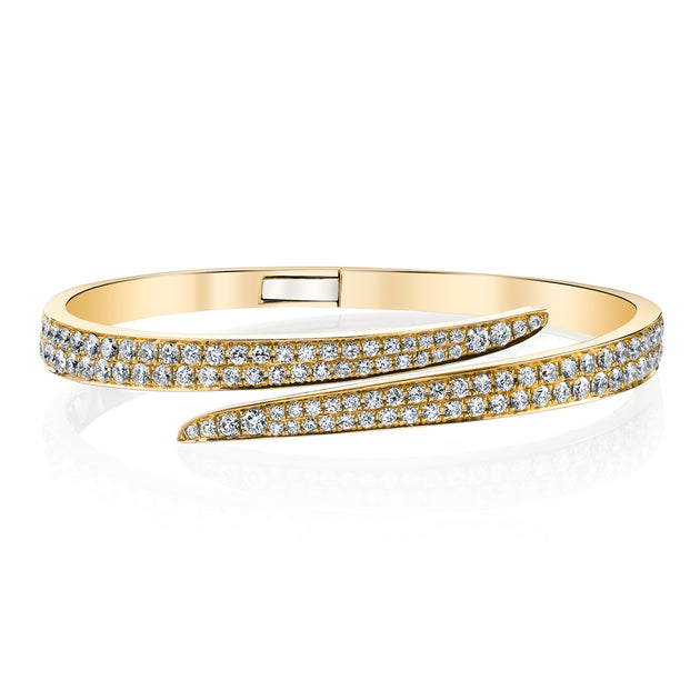 anita ko DIAMOND COIL BRACELET