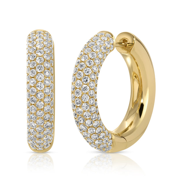 anita ko DIAMOND COSMO HOOPS