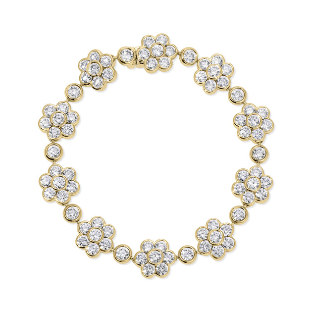 anita ko DIAMOND FLORA BRACELET