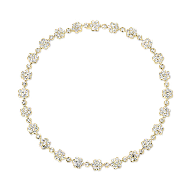 anita ko DIAMOND FLORA CHOKER