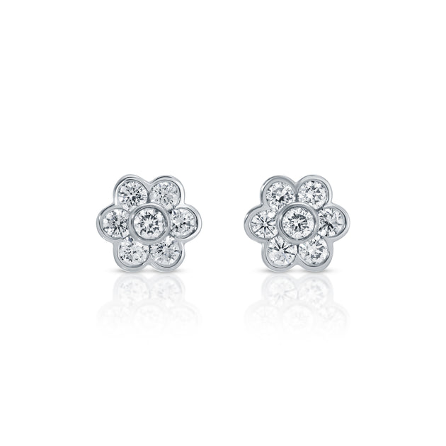 Anita Ko DIAMOND FLORA STUDS