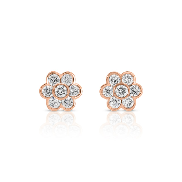 Anita Ko DIAMOND FLORA STUDS
