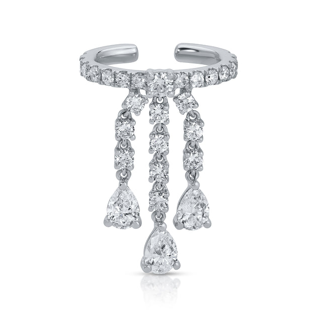 Anita Ko DIAMOND FRINGE EAR CUFF