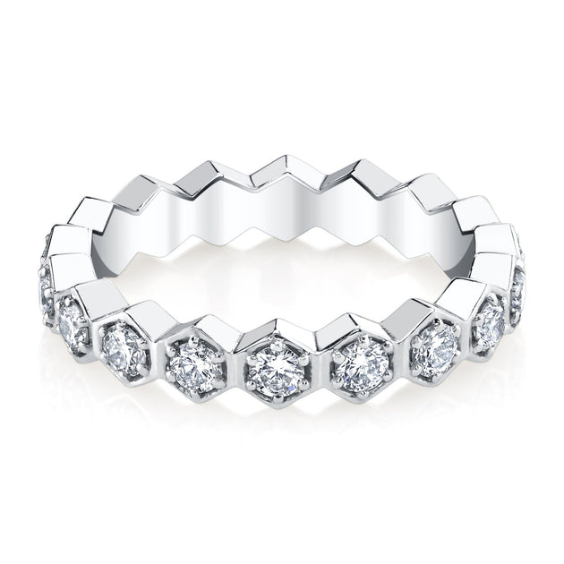 Anita Ko DIAMOND HONEYCOMB RING