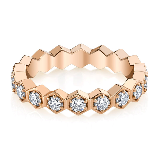 Anita Ko DIAMOND HONEYCOMB RING