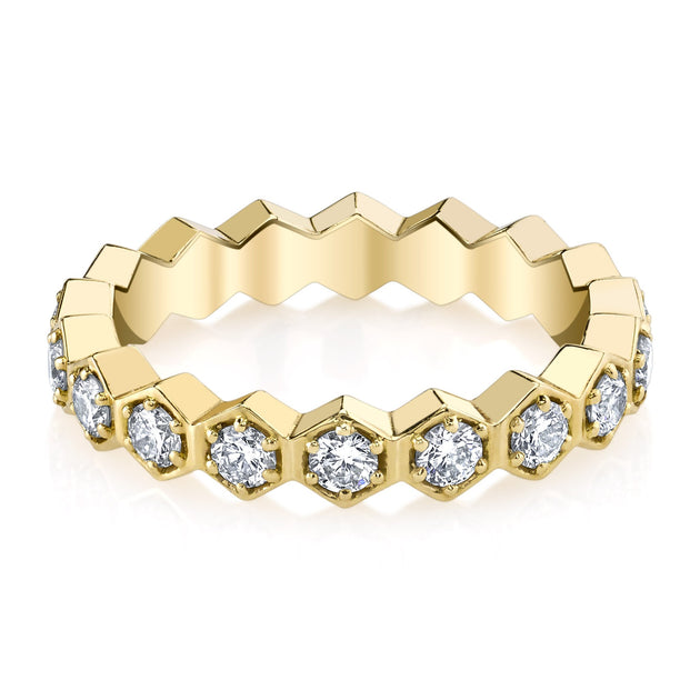 anita ko DIAMOND HONEYCOMB RING
