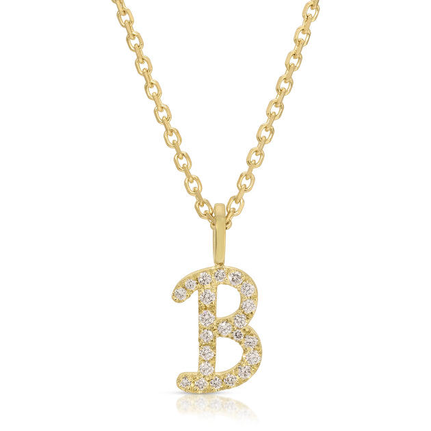 Anita Ko DIAMOND INITIAL DROP PENDANT
