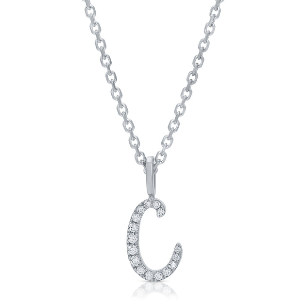Anita Ko DIAMOND INITIAL DROP PENDANT