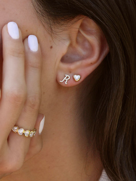 Anita Ko DIAMOND INITIAL STUD