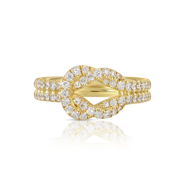 Anita Ko DIAMOND KNOT RING