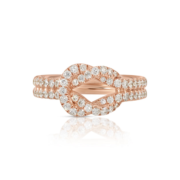 Anita Ko DIAMOND KNOT RING