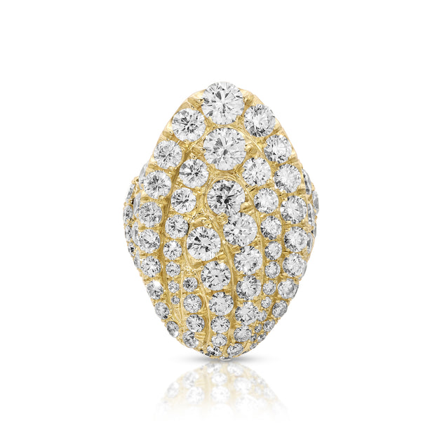 anita ko DIAMOND LINA SHELL RING