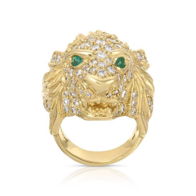 Anita Ko DIAMOND LION RING