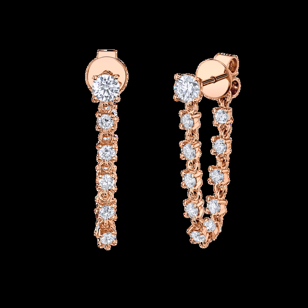 Anita Ko DIAMOND LOOP EARRINGS