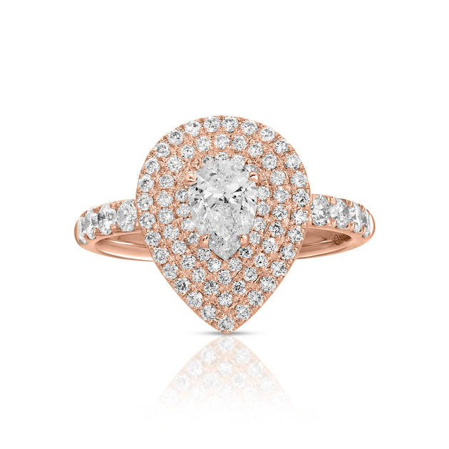 Anita Ko DIAMOND LOULOU LOCKET RING