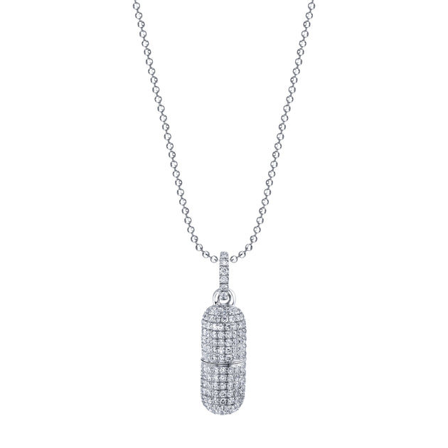 anita ko DIAMOND PILL NECKLACE