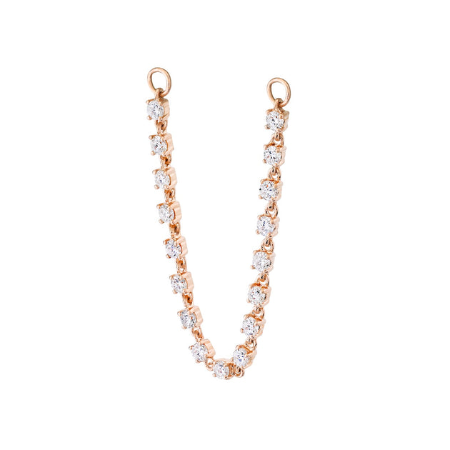 Anita Ko DIAMOND ROPE CHAIN WITH TWO LOOPS