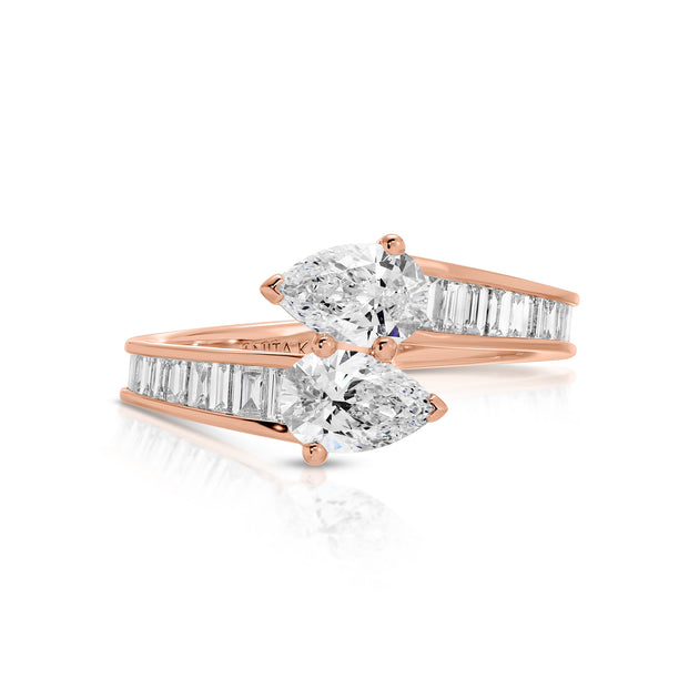 Anita Ko DIAMOND SATURN RING