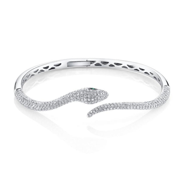anita ko DIAMOND SNAKE CUFF