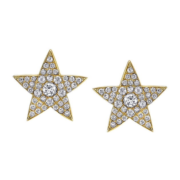 anita ko DIAMOND STAR STUDS