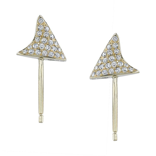 Anita Ko DIAMOND THORN STUDS
