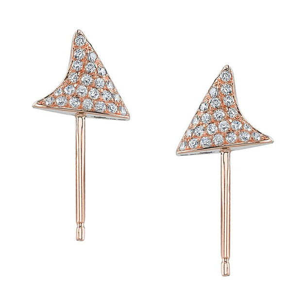 Anita Ko DIAMOND THORN STUDS