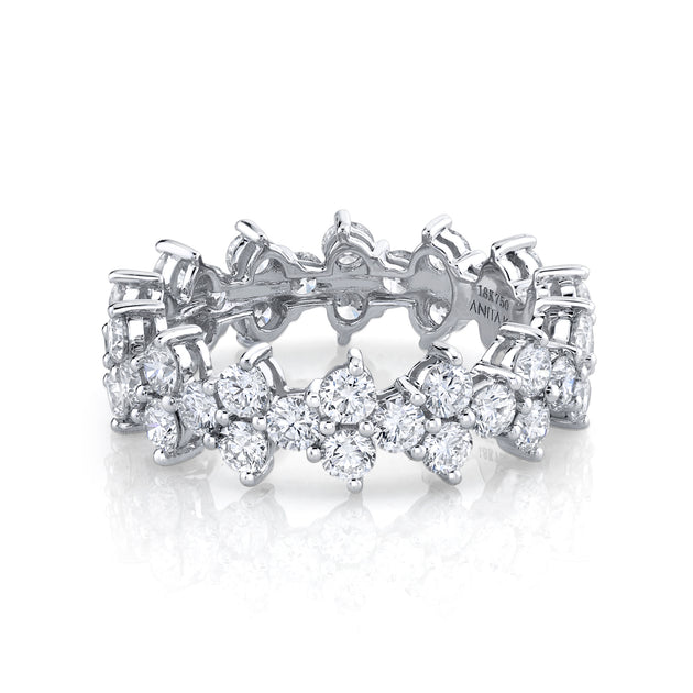 Anita Ko DIAMOND TRIANGLE ETERNITY BAND