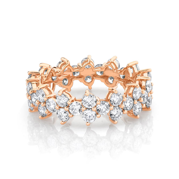 Anita Ko DIAMOND TRIANGLE ETERNITY BAND