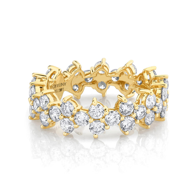 anita ko DIAMOND TRIANGLE ETERNITY BAND