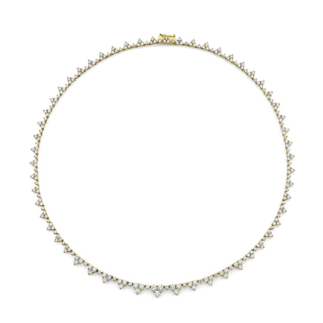 Anita Ko DIAMOND TRIANGLE ETERNITY CHOKER