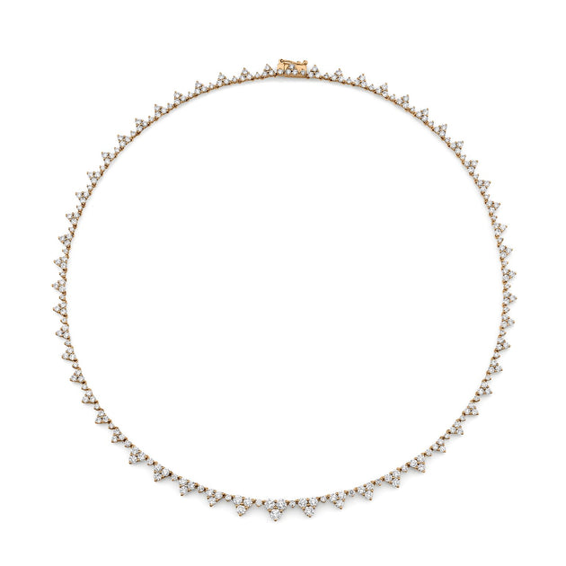 Anita Ko DIAMOND TRIANGLE ETERNITY CHOKER