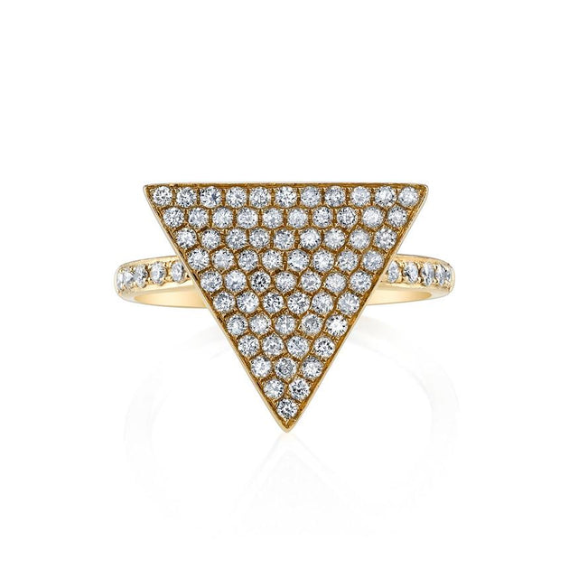 anita ko DIAMOND TRIANGLE RING