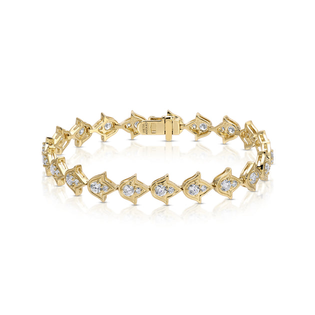 anita ko DIAMOND TULIP BRACELET