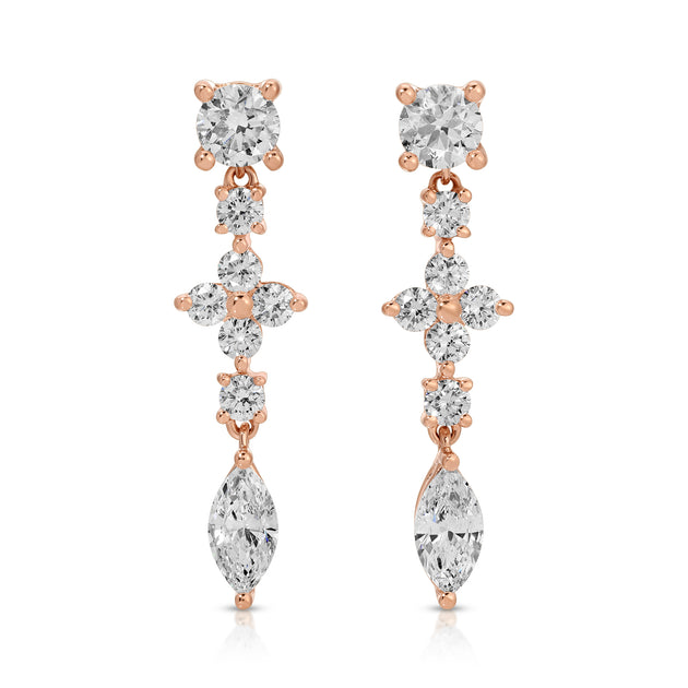 Anita Ko DIAMOND VIVI DROP EARRINGS