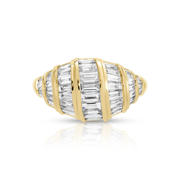Anita Ko DOMED BAGUETTE DIAMOND ZOE RING